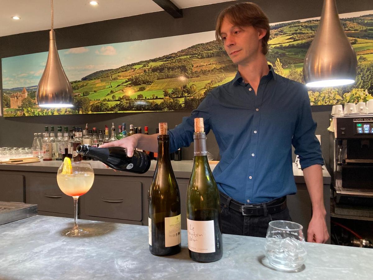 Art'Hotel & Spa Le Potin Gourmand Cluny Exteriör bild